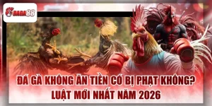 Đá Gà Không Ăn Tiền Có Bị Phạt Không? Luật Mới Nhất Năm 2026